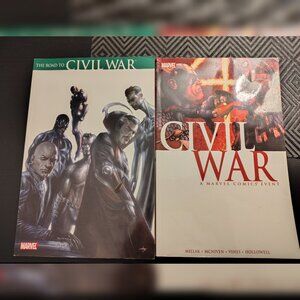MARVEL COMICS CIVIL WAR COLLECTIBLE COMIC BOOKS (Lot of 2)